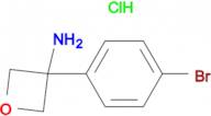 3-(4-Bromophenyl)oxetan-3-amine hydrochloride