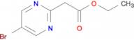 (5-Bromopyrimidin-2-yl)acetic acid ethyl ester