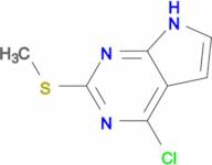 4-Chloro-2-(methylthio)-7H-pyrrolo[2,3-d]pyrimidine