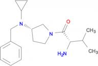 (S)-2-Amino-1-[(S)-3-(benzyl-cyclopropyl-amino)-pyrrolidin-1-yl]-3-methyl-butan-1-one