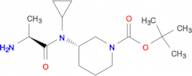 (S)-3-[((S)-2-Amino-propionyl)-cyclopropyl-amino]-piperidine-1-carboxylic acid tert-butyl ester