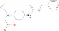 (1R,4R)-[(4-Benzyloxycarbonylamino-cyclohexyl)-cyclopropyl-amino]-acetic acid
