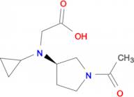 [((R)-1-Acetyl-pyrrolidin-3-yl)-cyclopropyl-amino]-acetic acid
