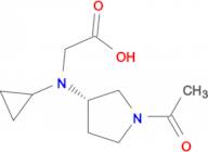 [((S)-1-Acetyl-pyrrolidin-3-yl)-cyclopropyl-amino]-acetic acid