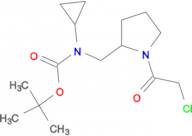 [1-(2-Chloro-acetyl)-pyrrolidin-2-ylmethyl]-cyclopropyl-carbamic acid tert-butyl ester