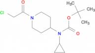 [1-(2-Chloro-acetyl)-piperidin-4-yl]-cyclopropyl-carbamic acid tert-butyl ester