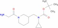 [1-(2-Amino-acetyl)-piperidin-3-ylmethyl]-cyclopropyl-carbamic acid tert-butyl ester