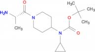 [1-((S)-2-Amino-propionyl)-piperidin-4-yl]-cyclopropyl-carbamic acid tert-butyl ester