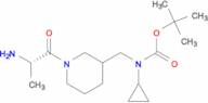 [1-((S)-2-Amino-propionyl)-piperidin-3-ylmethyl]-cyclopropyl-carbamic acid tert-butyl ester