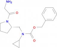 [(S)-1-(2-Amino-acetyl)-pyrrolidin-2-ylmethyl]-cyclopropyl-carbamic acid benzyl ester