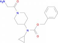 [1-(2-Amino-acetyl)-piperidin-4-yl]-cyclopropyl-carbamic acid benzyl ester