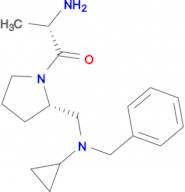 (S)-2-Amino-1-{(S)-2-[(benzyl-cyclopropyl-amino)-methyl]-pyrrolidin-1-yl}-propan-1-one