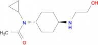 (1R,4R)-N-Cyclopropyl-N-[4-(2-hydroxy-ethylamino)-cyclohexyl]-acetamide