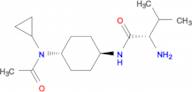 (1R,4R)-(S)-N-[4-(Acetyl-cyclopropyl-amino)-cyclohexyl]-2-amino-3-methyl-butyramide