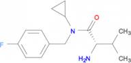 (S)-2-Amino-N-cyclopropyl-N-(4-fluoro-benzyl)-3-methyl-butyramide