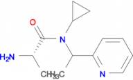 (S)-2-Amino-N-cyclopropyl-N-(1-pyridin-2-yl-ethyl)-propionamide