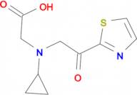 [Cyclopropyl-(2-oxo-2-thiazol-2-yl-ethyl)-amino]-acetic acid
