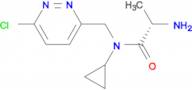 (S)-2-Amino-N-(6-chloro-pyridazin-3-ylmethyl)-N-cyclopropyl-propionamide