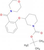 3-[2-(Morpholine-4-carbonyl)-phenoxy]-piperidine-1-carboxylic acid tert-butyl ester
