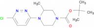 4-(6-Chloro-pyridazin-3-yl)-3-methyl-piperazine-1-carboxylic acid tert-butyl ester