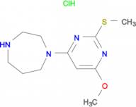 1-(6-Methoxy-2-methylsulfanyl-pyrimidin-4-yl)-[1,4]diazepane hydrochloride
