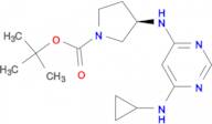 (R)-3-(6-Cyclopropylamino-pyrimidin-4-ylamino)-pyrrolidine-1-carboxylic acid tert-butyl ester