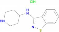 tert-Butyl 4-(benzo[d]isothiazol-3-ylamino)piperidine-1-carboxylate hydrochloride