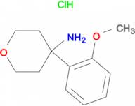 4-(2-Methoxyphenyl)oxan-4-amine hydrochloride