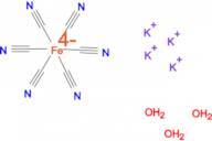 Potassium hexacyanoferrate (II) trihydrate