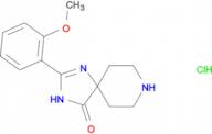 2-(2-Methoxyphenyl)-1,3,8-triazaspiro[4.5]dec-1-en-4-one hydrochloride