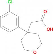 2-[4-(3-Chlorophenyl)-tetrahydro-2H-pyran-4-yl]acetic acid