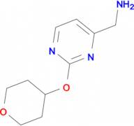 [2-(Oxan-4-yloxy)pyrimidin-4-yl]methanamine