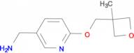 6-[(3-Methyloxetan-3-yl)methoxy]pyridin-3-yl-methanamine
