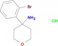 4-(2-Bromophenyl)oxan-4-amine hydrochloride