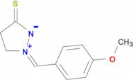 1-[(4-methoxyphenyl)methylene]-3-thioxoxpyrazolidinium inner salt