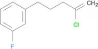 2-Chloro-5-(3-fluorophenyl)-1-pentene