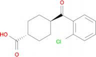 trans-4-(2-Chlorobenzoyl)cyclohexane-1-carboxylic acid