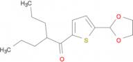5-(1,3-Dioxolan-2-yl)-2-thienyl 1-propylbutyl ketone