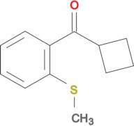 cyclobutyl 2-thiomethylphenyl ketone