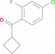 4-chloro-2-fluorophenyl cyclobutyl ketone
