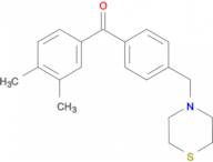 3,4-dimethyl-4'-thiomorpholinomethyl benzophenone