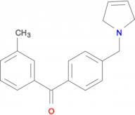 3-methyl-4'-(3-pyrrolinomethyl) benzophenone