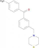 4'-methyl-3-thiomorpholinomethyl benzophenone