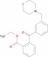 2-carboethoxy-3'-thiomorpholinomethyl benzophenone