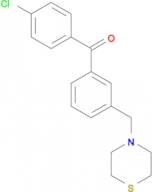 4'-chloro-3-thiomorpholinomethyl benzophenone
