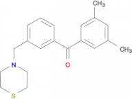 3,5-dimethyl-3'-thiomorpholinomethyl benzophenone