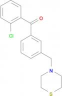2-chloro-3'-thiomorpholinomethyl benzophenone