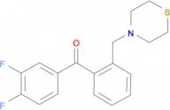 3,4-difluoro-2'-thiomorpholinomethyl benzophenone
