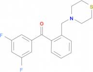 3,5-difluoro-2'-thiomorpholinomethyl benzophenone