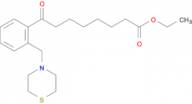 ethyl 8-oxo-8-[2-(thiomorpholinomethyl)phenyl]octanoate